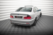BMW 3 Coupe E46 1998-2003 Bakre Sidoextensions Maxton Design